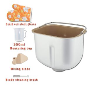 Bread Plate Household Bread Machine Baking Bucket Bread Machine Plate Bread Baking Pan Bread Machine Parts (rectangle)