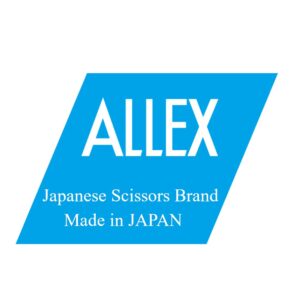 ALLEX Japanese Office Scissors for Desk, Large 7.2" All Purpose Scissors, Made in JAPAN, All Metal Sharp Japanese Stainless Steel Blade with Non-Slip Soft Ring, Yellow