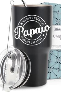 papaw tumbler 30oz, best pawpaw gifts from grandchildren, best papaw gifts for pawpaw from grandkids, papaw christmas gifts for pawpaw from granddaughter, pawpaw gifts from grandson, papaw coffee mug