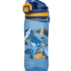 Opard 17oz Kids Water Bottle with Leak Proof Flip-Top Lid, Reusable BPA-Free Tritan for School and Travel