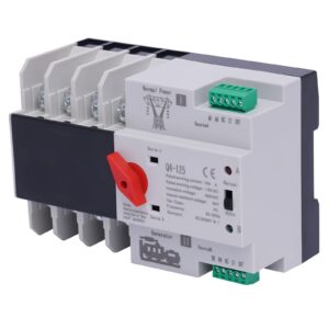 100a 4p dual power automatic transfer switch 110v dual power generator changeover switch 50hz/60hz transfer switch