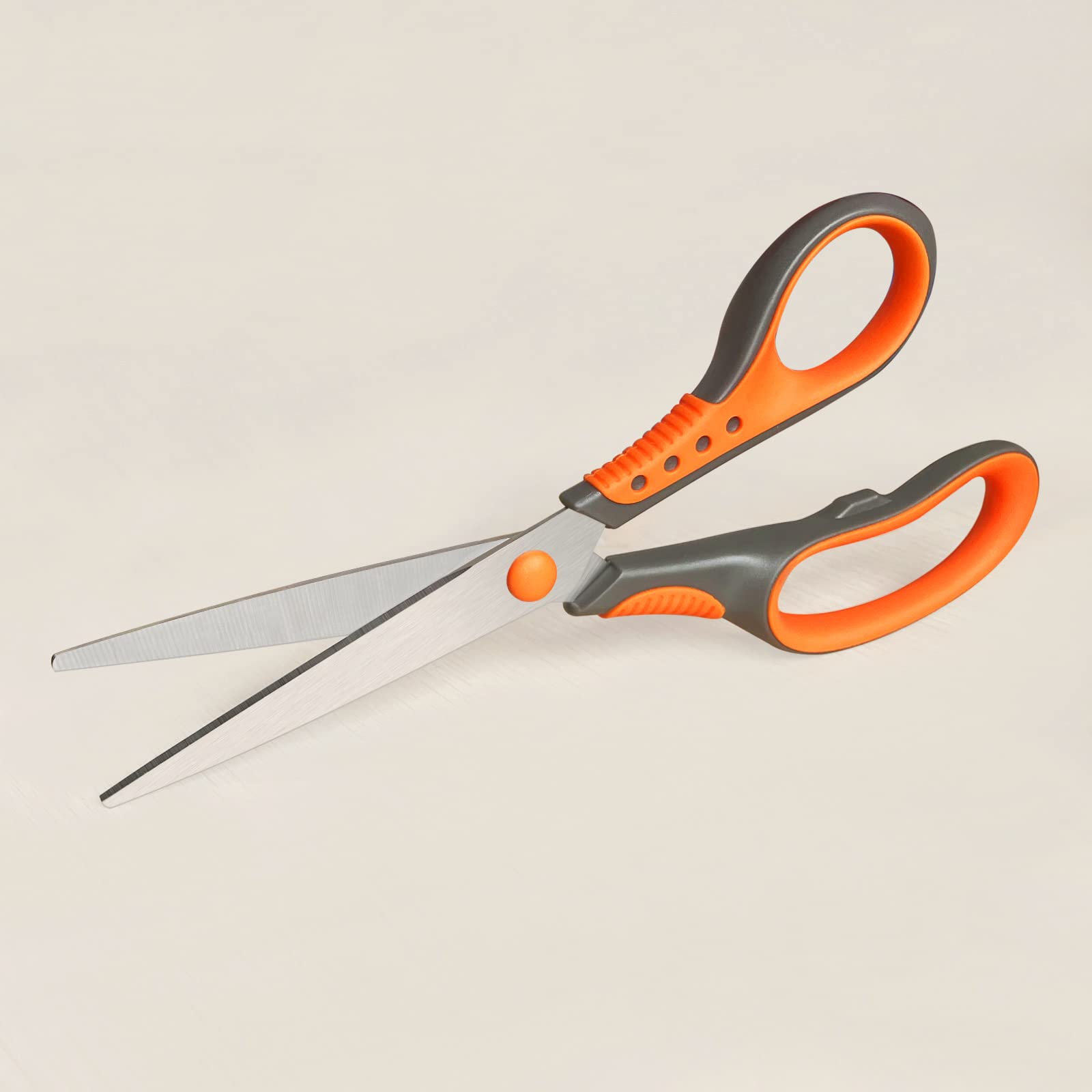 Oiijiok Scissors, Multi-Purpose Office Scissors, Comfortable Grip Household Scissors, Sturdy Sharp Craft Supplies in a Pack of 4 for Office, Home, School, Scissors for High School Teachers