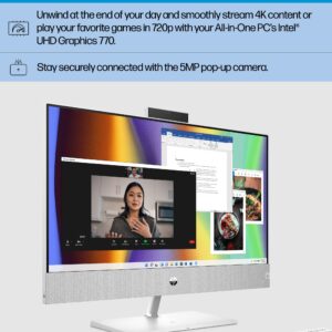 HP Pavilion 24-ca1180 23.8" FHD Touchscreen All-in-One Intel Core i7-12700T 1.4GHz 16GB RAM 256GB SSD 1TB HDD Windows 11 Home(Renewed)