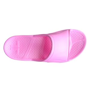 TELIC Unisex Recharge Slides, Pink Pearl, 8 Women/7 Men