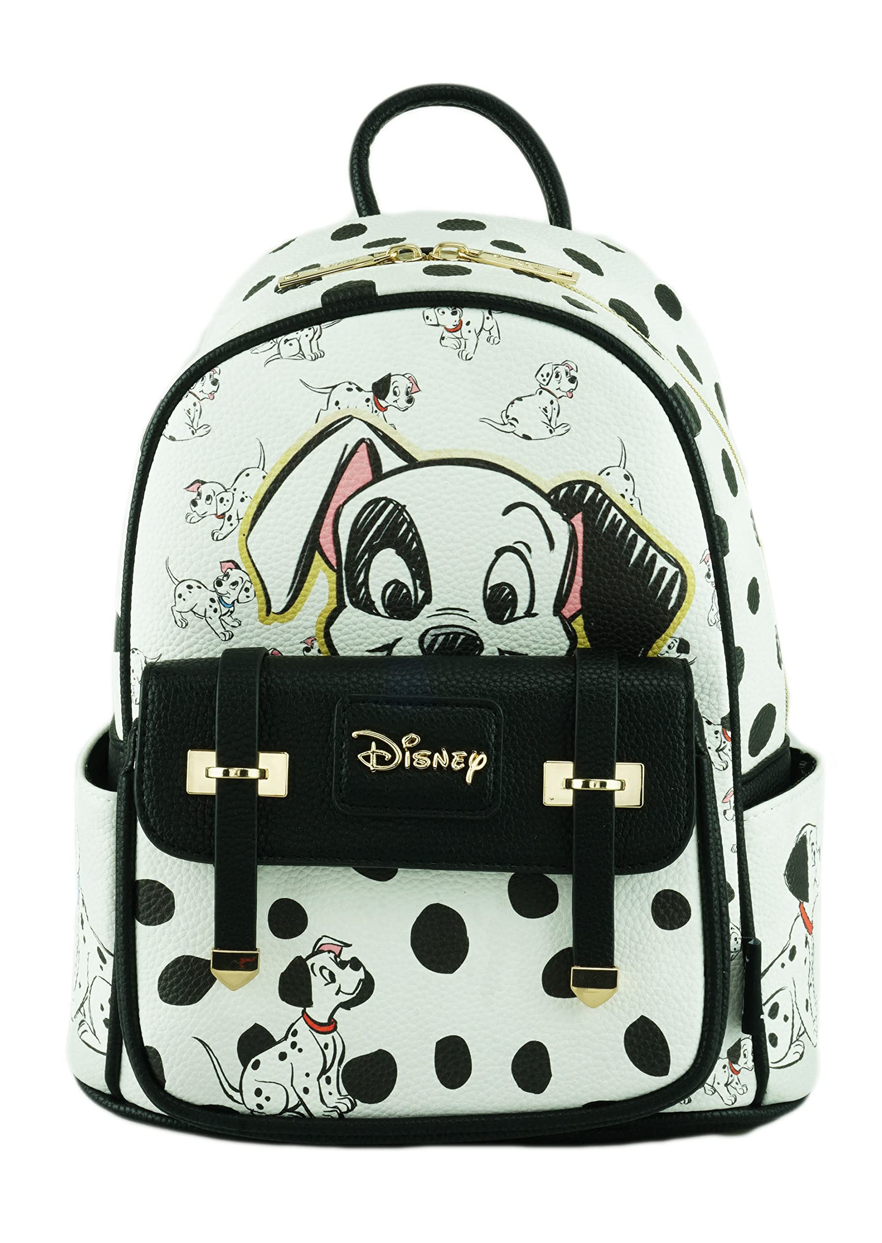 Wondapop Disney 101 Dalmations 11" Vegan Leather Fashion Mini Backpack