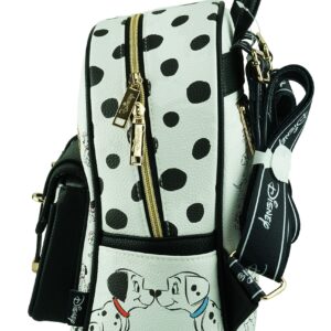 Wondapop Disney 101 Dalmations 11" Vegan Leather Fashion Mini Backpack