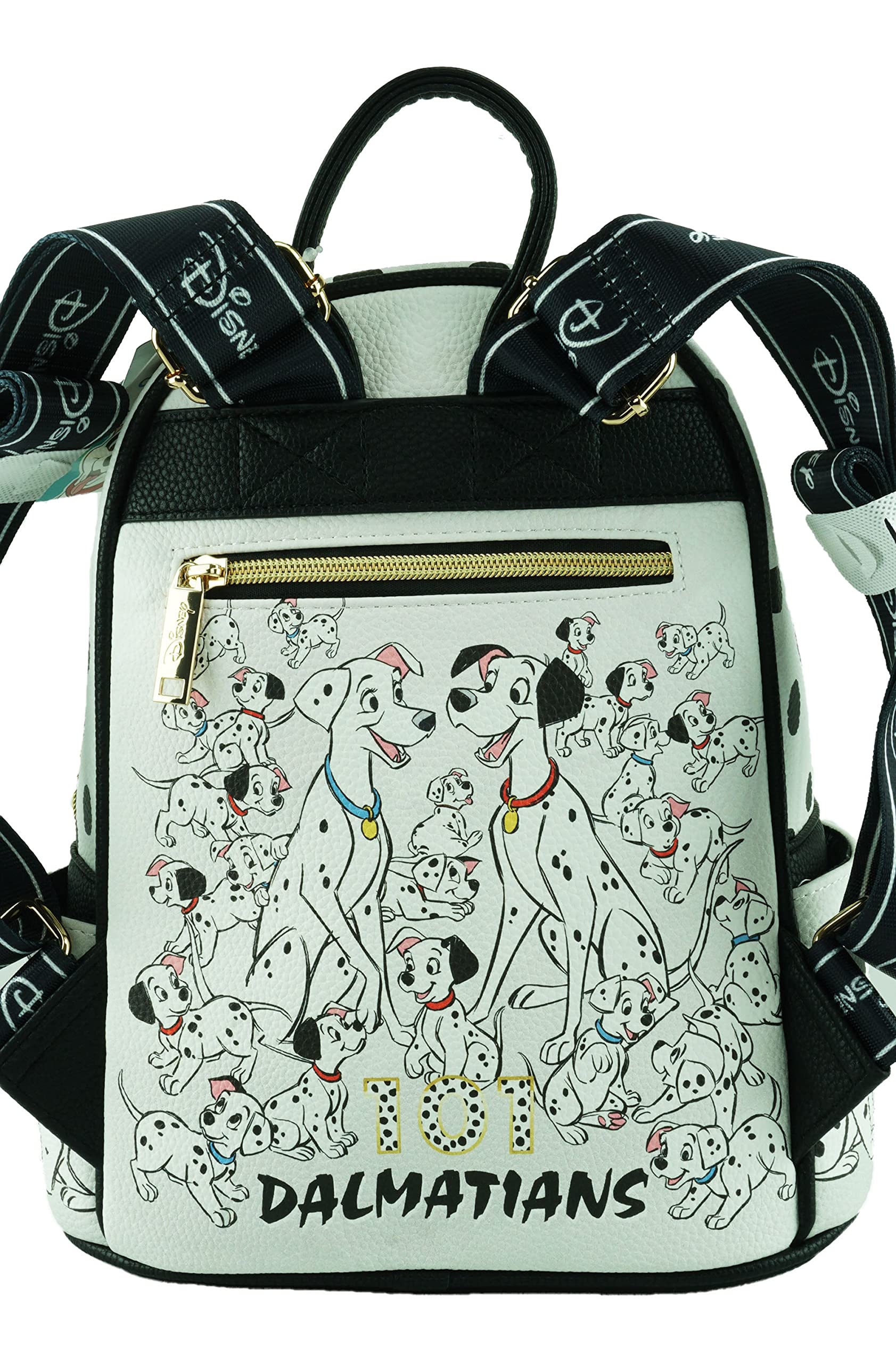 Wondapop Disney 101 Dalmations 11" Vegan Leather Fashion Mini Backpack