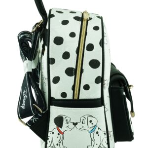 Wondapop Disney 101 Dalmations 11" Vegan Leather Fashion Mini Backpack