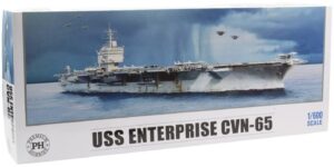 premium hobbies uss enterprise cvn-65 1:600 model aircraft carrier kit 311v