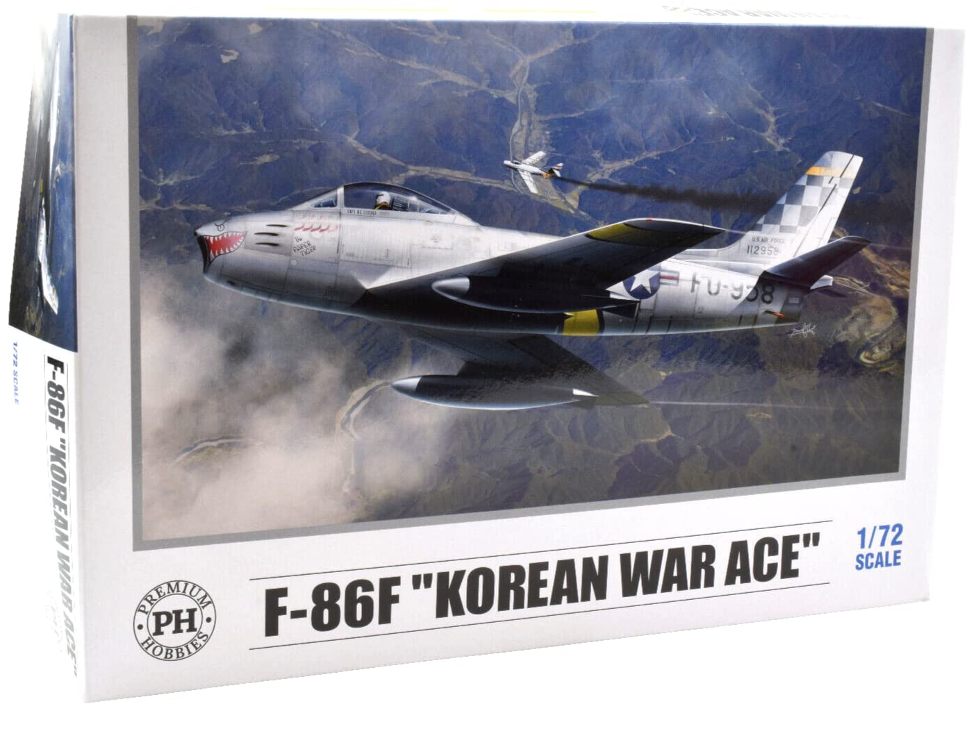 Premium Hobbies F-86F Korean War Ace 1:72 Plastic Model Airplane Kit 140V