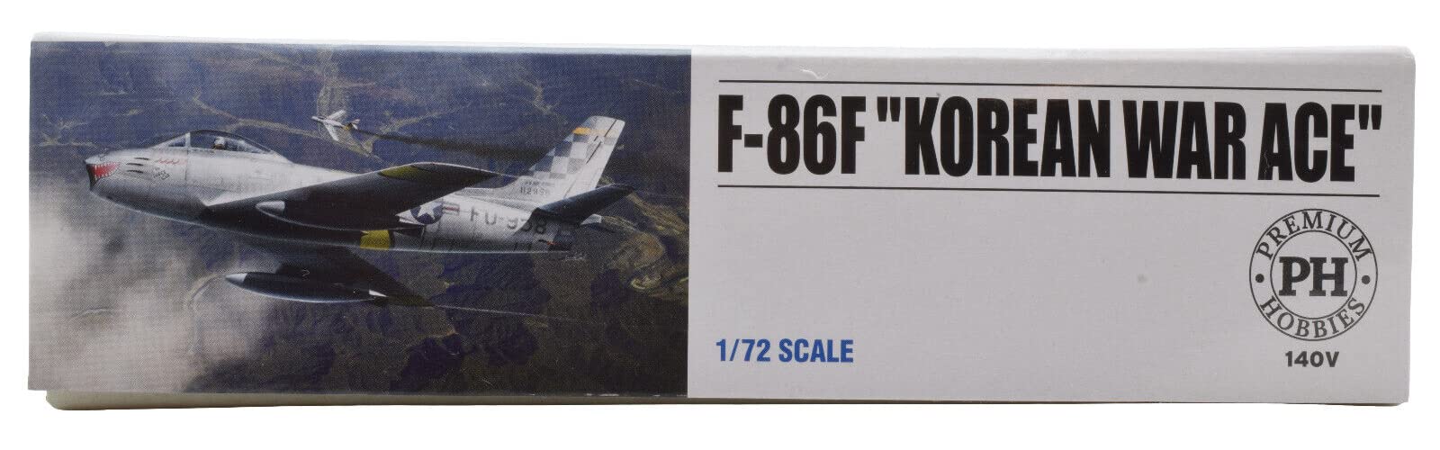 Premium Hobbies F-86F Korean War Ace 1:72 Plastic Model Airplane Kit 140V