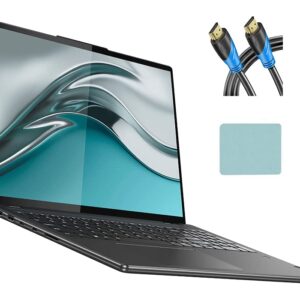 Lenovo Yoga 7i 16 inch 2.5K Touchscreen (2560 x 1600) 2-in-1 Convertible Laptop Computer, Intel Evo Platform, Core i5-1240P, 8GB Memory, 256GB SSD, Backlit Keyboard, Storm Grey (Renewed)