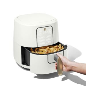 6 Quart Touchscreen Air Fryer, White Icing by Drew Barrymore