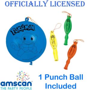 Anagram Pikachu Foil Balloon Bouquet Set | Intended for Pokemon Pokeball Theme Party Accesory Multicolor 7th Birthday, AN-29460,AN-36332