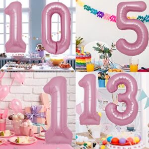 Huge Macaron Pink Number 3 Balloon Pink 3rd Birthday Party Supplies Decors for Girl Giant 3 Balloon 3 Years Old Balloon Anniversary Party Decors Digital Balloons Decor Theme Party Supplies Photo Shoot