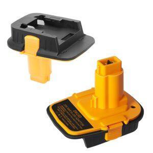 Battery Adapter DM18D with USB,Replacement DCA1820 Battery Adapter,Compatible with Dewalt 18V Tools (1 Pack)