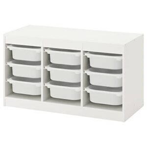 ikea cabinet trofast storage combination, 56x39x22 inches, white