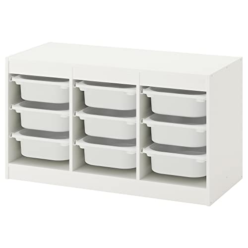 Ikea CABINET TROFAST Storage Combination, 56x39x22 inches, White