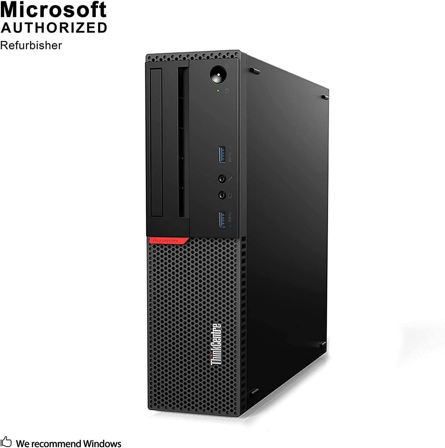 Lenovo ThinkCentre M900 SFF Desktop Computer PC, Intel Quad Core i5-6500T, 16GB DDR4 RAM, 1TB SSD, 4K 2-Monitor, Keyboard and Mouse, Bluetooth, AC Wi-Fi, VGA, HDMI, Windows 10 Pro(Renewed)