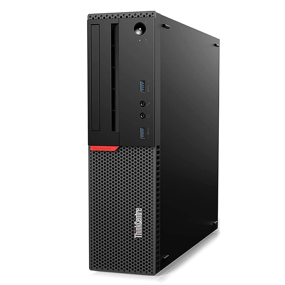 Lenovo ThinkCentre M900 SFF Desktop Computer, Intel Quad Core i5-6500, 16GB DDR4 RAM, 512GB SSD, 4K Support, WiFi, Bluetooth, VGA, Windows 10 Pro (Renewed)