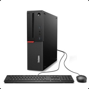 Lenovo ThinkCentre M900 SFF Desktop Computer, Intel Quad Core i5-6500, 16GB DDR4 RAM, 512GB SSD, 4K Support, WiFi, Bluetooth, VGA, Windows 10 Pro (Renewed)