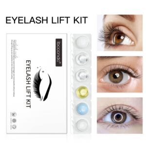 SHEEYOON Eyelash Lift Kit, Premium Lash Perm kit with Complete Tools, Natural Curly Long Lasting Eyelash Curling for Home & Salon