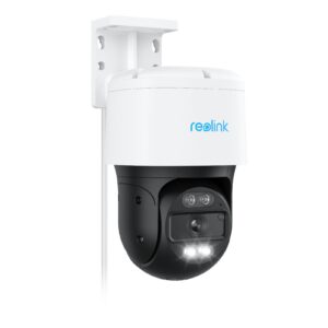 reolink rlc-830a - 4k ptz poe camera system, outdoor ip security camera, 355° pan & 90° tilt, smart detection, auto-tracking,secured local storage, color night vision