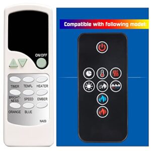 replacement for napoleon fireplace heater remote control nefbd50he nefbd60he