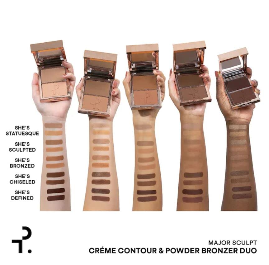 PATRICK TA Major Sculpt Creme Contour & Powder Bronzer Duo - She's Sculpted