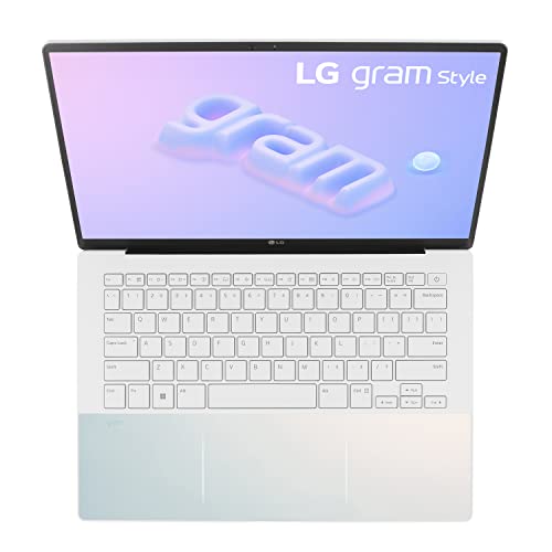 LG gram Style 14” OLED Laptop, Intel 13th Gen Core i7 Evo Platform, Windows 11 Home, 32GB RAM, 1TB SSD, Dynamic White