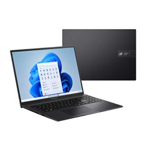 ASUS Vivobook 16X OLED Laptop, 16” 3.2K 120Hz Display, Intel Core i9-13900H CPU, NVIDIA Geforce RTX 4050 GPU, 16GB RAM, 1TB SSD, Windows 11 Home, Indie Black, K3605VU-ES94