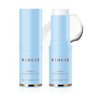 kimuse primer face makeup blur primer stick, lightweight, smooths, long-lasting, minimize pores, flawless finish, face primer for all skin types