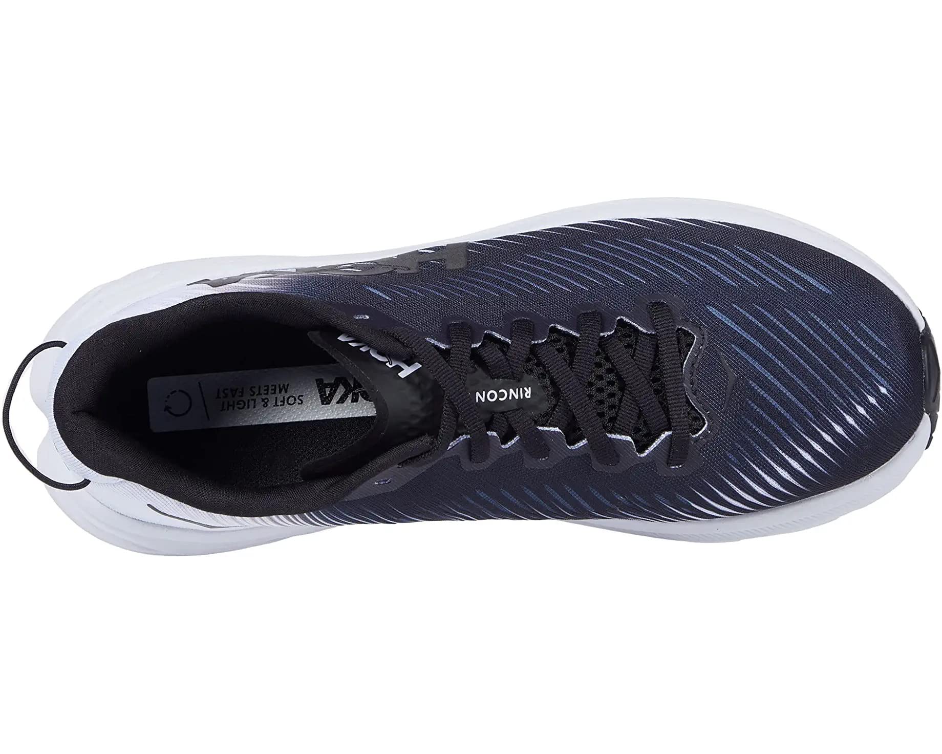 HOKA ONE ONE | Women's, Rincon 3 Running Sneakers (Black - 8.5)
