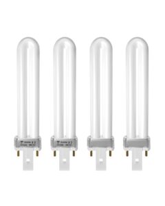 4 pack 21050 9w replacement bulbs compatible with dynatrap dt3009 dt3019 dt3039 indoor insect mosquito trap