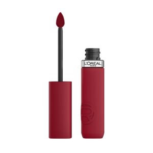 l'oreal paris infallible matte resistance liquid lipstick, up to 16 hour wear, le rouge paris 420, 0.17 fl oz