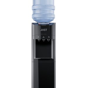 Mist Top Loading Water Cooler Dispenser, Hot, Cold & Room Temperature Water, Child Safety Lock, Holds 3 or 5 Gallon Bottles, Perfect for Home and Office Use Energy Star Approved - Black