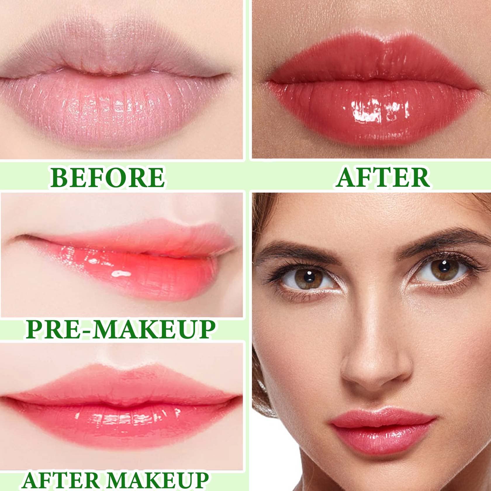 WENJLYJ 8 PCS Aloe Vera Lipstick,Magic Temperature Color Changing Lip Gloss Set,Long-lasting Nutritious Waterproof Lip Balm Moisturizing Lipstick Lip Makeup Kits for Women