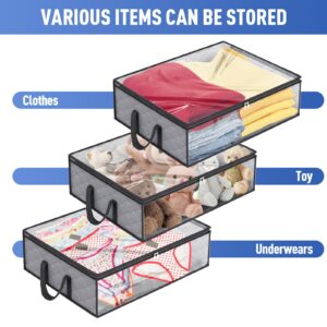 Fixwal Wide Hat Storage for Baseball Caps Organizer with 2 Sturdy Handles Hat Racks Holds Up to 40 Hats Foldable for Home Travel