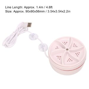 Turbine Washer Turbine Washing Machine Ultrasound Wave 30W Mini USB Portable Washer for Travel Home Business Dormitory