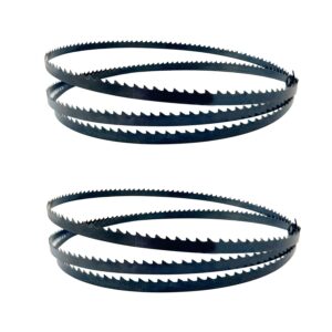 foxbc 80 inch x 1/4 inch x 6 tpi bandsaw blades for sears craftsman 12" bandsaw - 2 pack