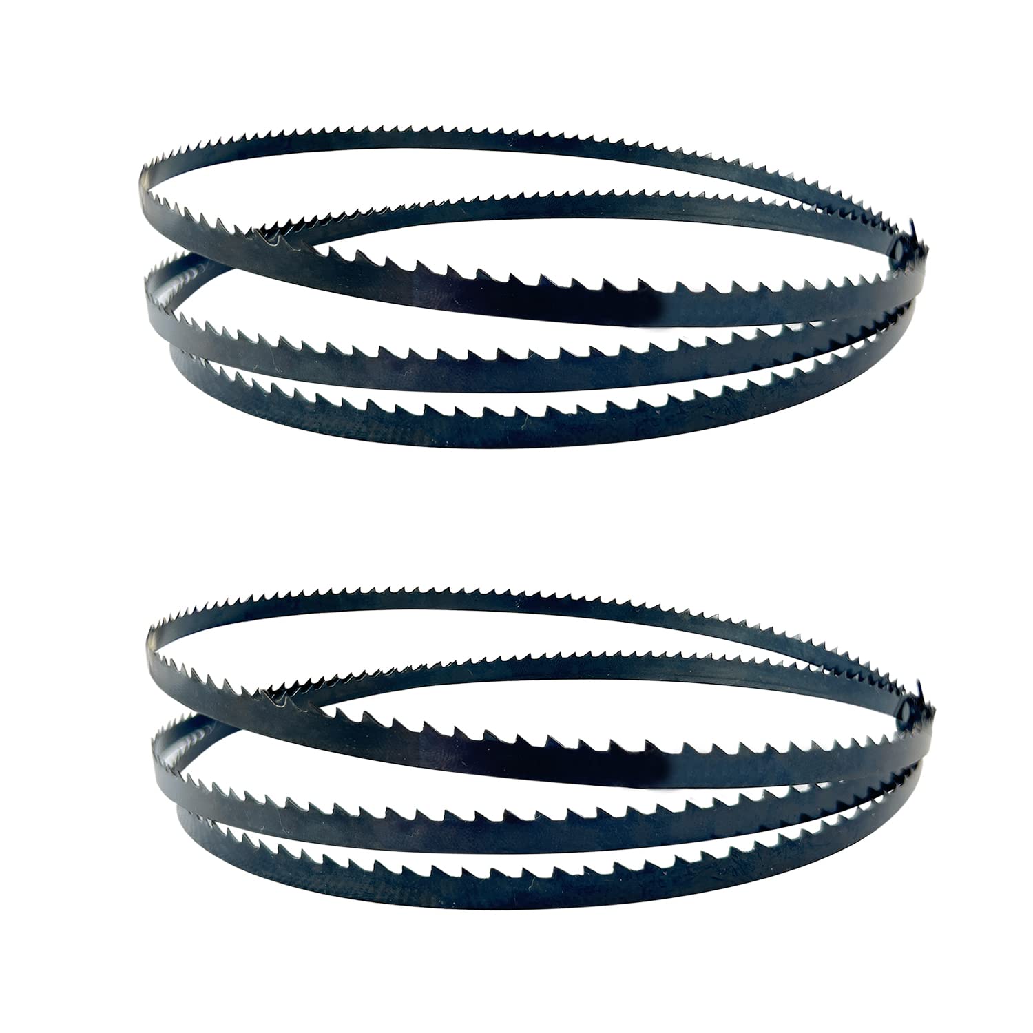 FOXBC 80 Inch x 1/4 Inch x 6 TPI Bandsaw Blades for Sears Craftsman 12" bandsaw - 2 Pack