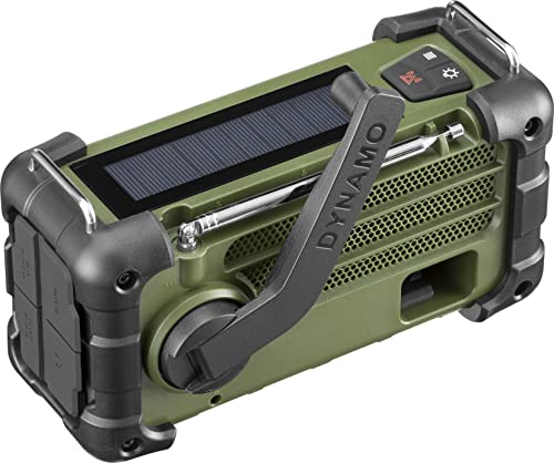 Sangean MMR-99 AM/FM-RBDS/Bluetooth/AUX/Weather/Multi-Powered Digital Tuning Emergency Radio, Forest Green