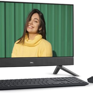 Dell 2023 Newest Inspiron All-in-One Computer, 23.8 Inch FHD Display, AMD Ryzen 5 5625U Processor, 16GB RAM, 512GB SSD, AMD Radeon Graphics, Bluetooth, Wi-Fi 6, Windows 11 Home