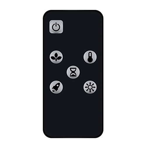 Allimity Replaced Remote Control Fit for Masterflame FR36XD TED25 G3 and TED28 BC Electric Firebox Indoor Fireplace