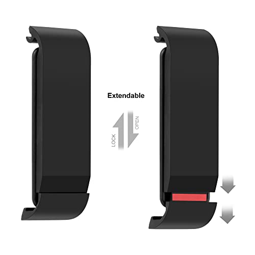 YALLSAME Replacement Side Door Aluminium Wateproof Battery Cover for GoPro Hero 8 Black Repair Accessories for GoPro 8 33ft Waterproof SD Card Slot Lid Battery Cover