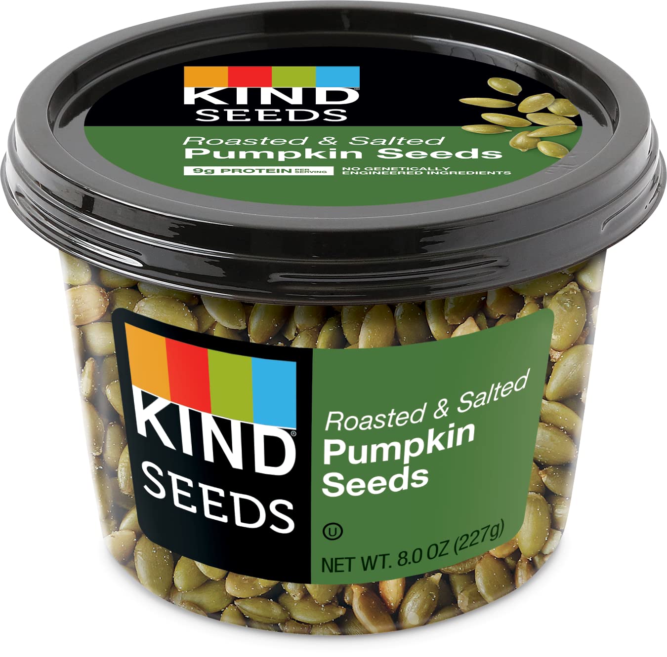 KIND Roasted & Salted Pumpkin Seeds, 7.0 Ounce, 1