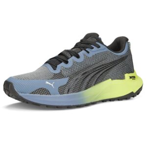 puma womens fast-trac nitro trail running sneakers shoes - grey - size 7 m