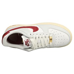 Nike Womens WMNS Air Force 1 '07 SE Photon Dust/Team Red Sz7