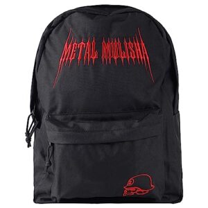 metal mulisha metal sport black backpack bag one size