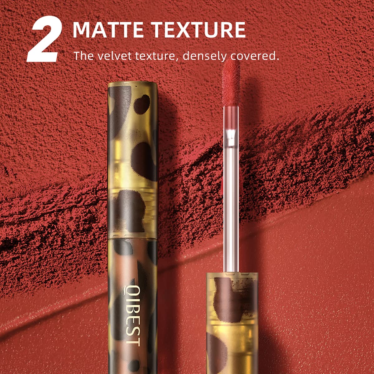Anifer Velvet Matte Liquid Lipstick Makeup Long-Lasting and Waterproof Wear, Instant Shine Non-Stick Cup Lip Gloss,(Warm Purple Neutral.02)